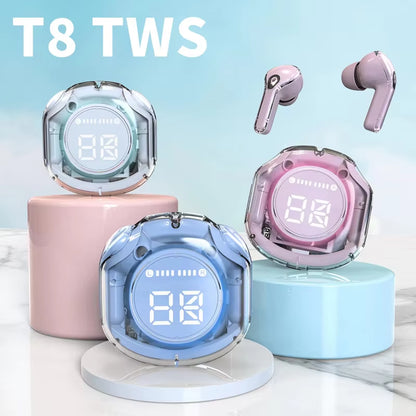  T8 TWS Wireless Bluetooth Headset 